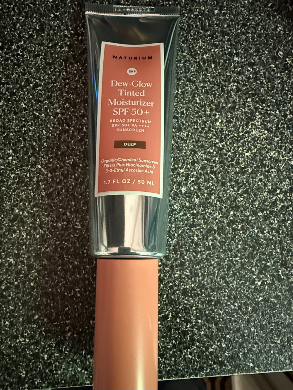 Naturium Dew-Glow Tinted Moisturizer SPF 50+ — Deep